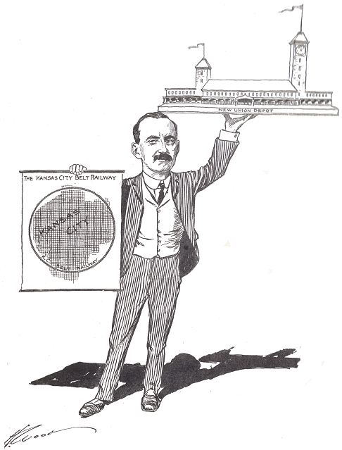 D. W. Rider, Superintendent of the Kansas City Belt Line Railway