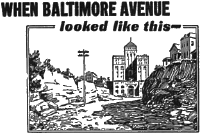 Baltimore Avenue in the Early Days