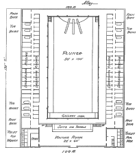 General Plan of the Proposed Free Baths.