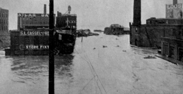 St. Louis Avenue at Union Depot Elevated Station.