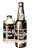 Goetz "flavor-blended" Country Club Beer