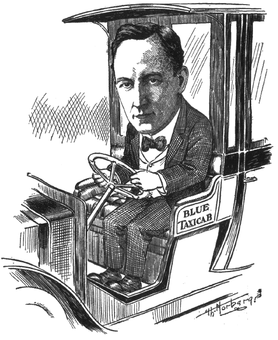 frank A. Updegraff, General Manager of the Blue Taxicab & Baggage Company