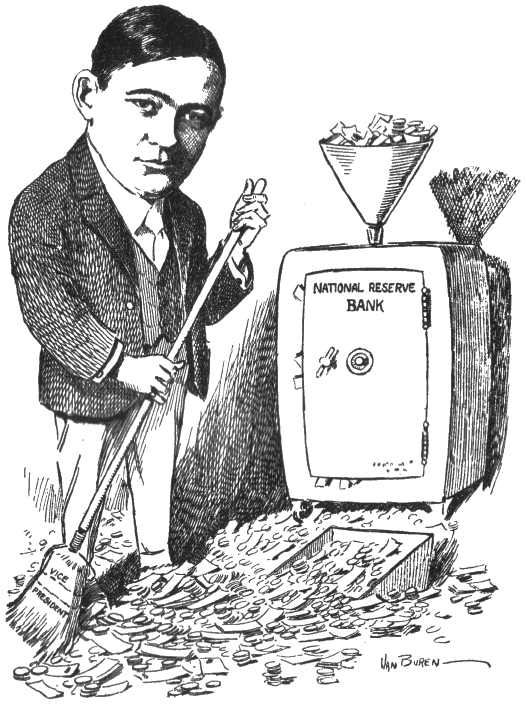 Frank H. Burrow, Vice President of Kansas City's National Reserve Bank.