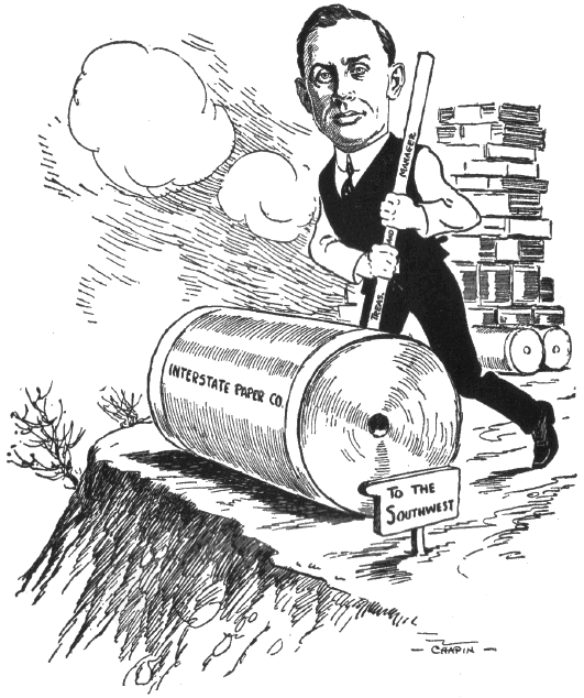 George I. Tompkins, Treasurer and Manager Interstate Paper Co.