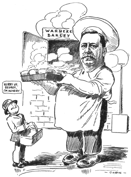 George O. Warneke, President of Kansas City's Warneke Bakery