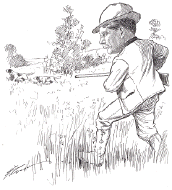 Caricature of Edward Lucky Scarritt ~ Click to Enlarge