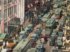 Walnut Street, north from 10th St.