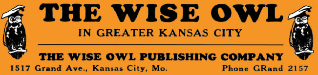 The Wise Owl Tells You What's Doing in Kansas City This Week